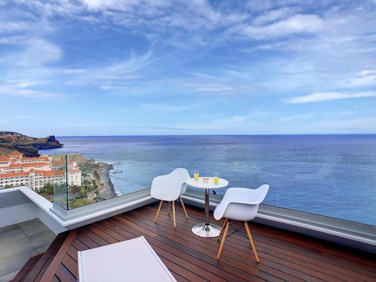 Luxurious Penthouse Suite Direct At Sea Caniço Exterior foto